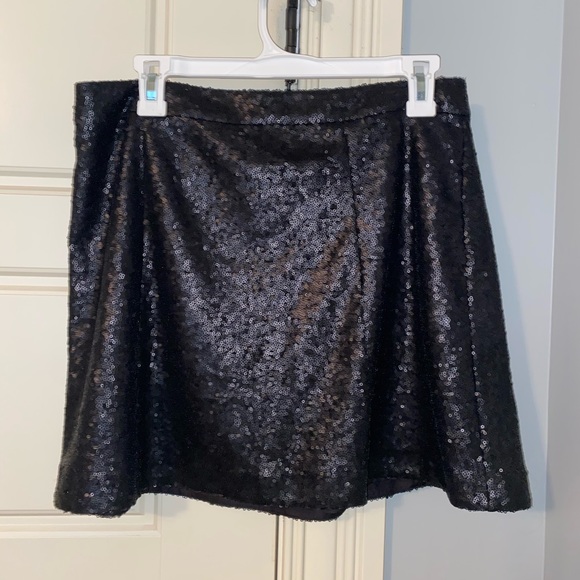 Black Sequin Skirt - Picture 2 of 4